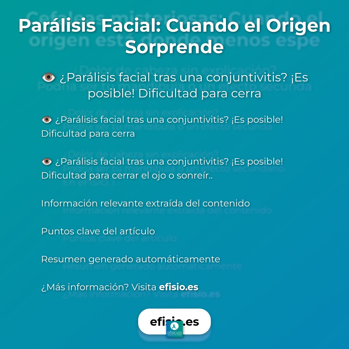 Parálisis Facial: Cuando el Origen Sorprende