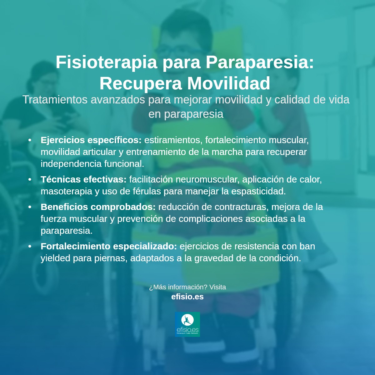 Imagen resumen sobre Paraparesia