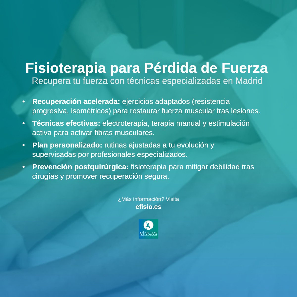 Imagen resumen sobre Pérdida de fuerza