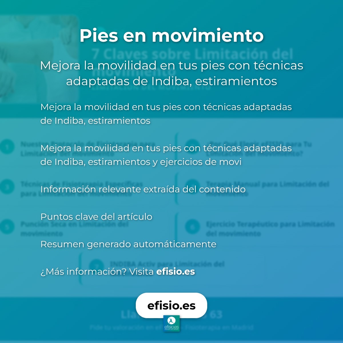 Pies en movimiento