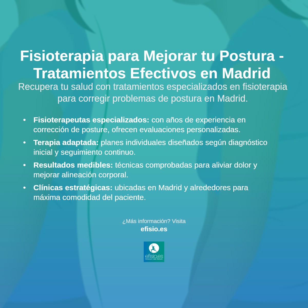 Imagen resumen sobre Problemas de postura