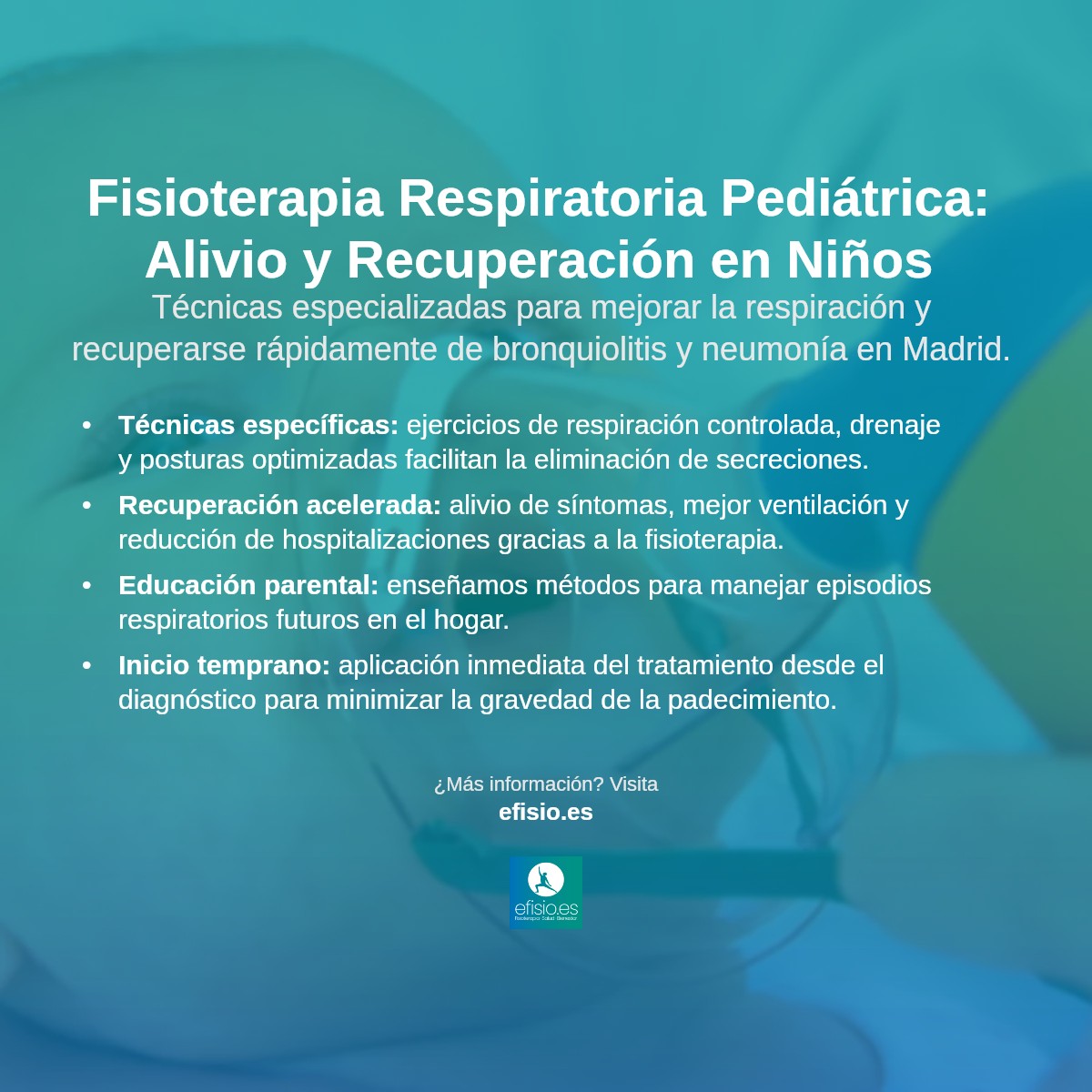 Imagen resumen sobre Problemas Respiratorios (p.ej., bronquiolitis)