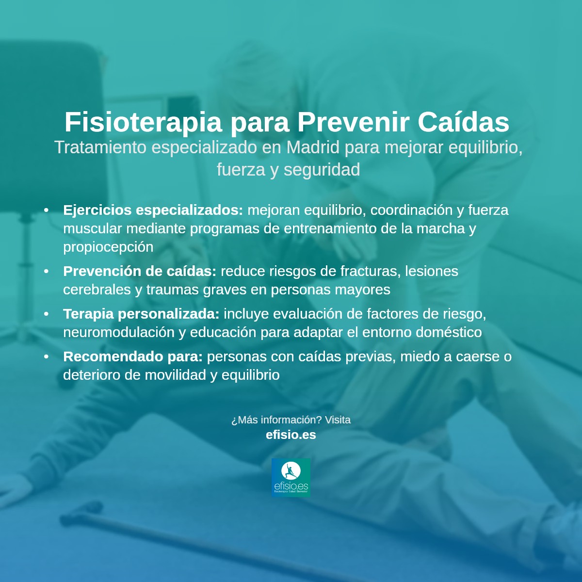 Imagen resumen sobre Propensión a caídas