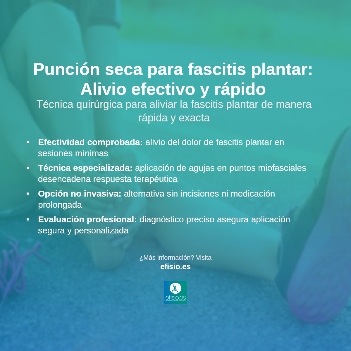 Fascitis plantar: Deja de pisar sobre espinas, hay solución