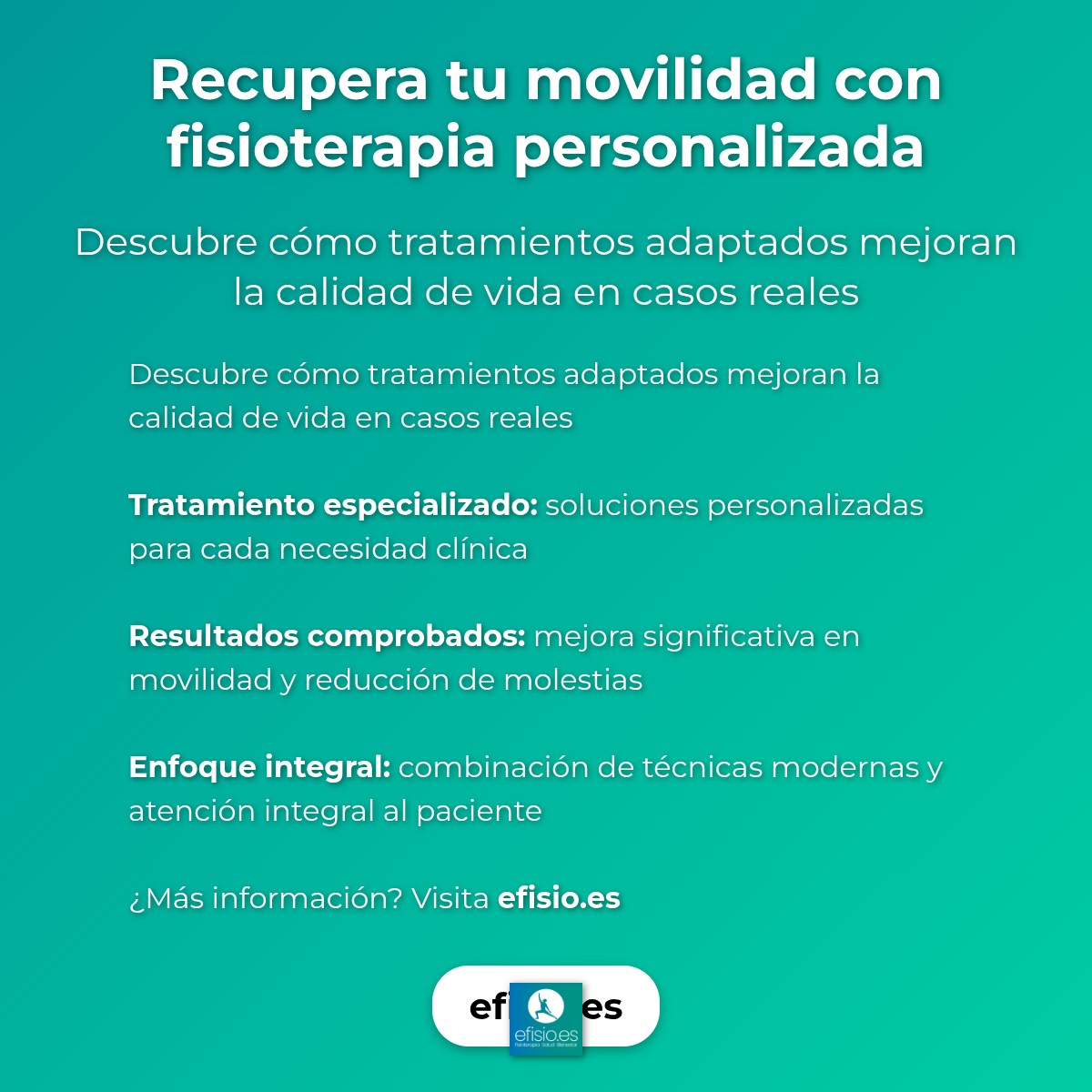 Imagen resumen sobre Recupera tu movilidad con fisioterapia: Caso de éxito