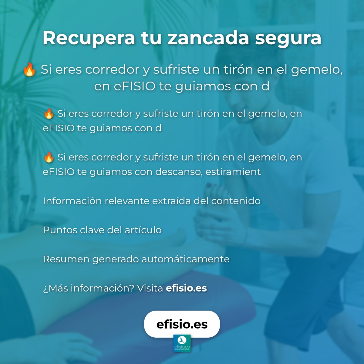 Recupera tu zancada segura