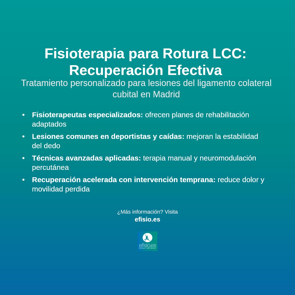 Imagen resumen sobre Rotura de ligamento colateral cubital de la mano