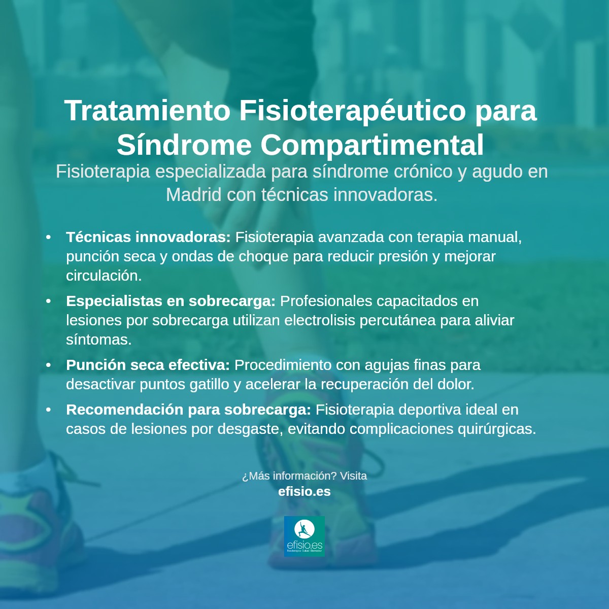 Imagen resumen sobre Síndrome Compartimental (Crónica y Aguda)