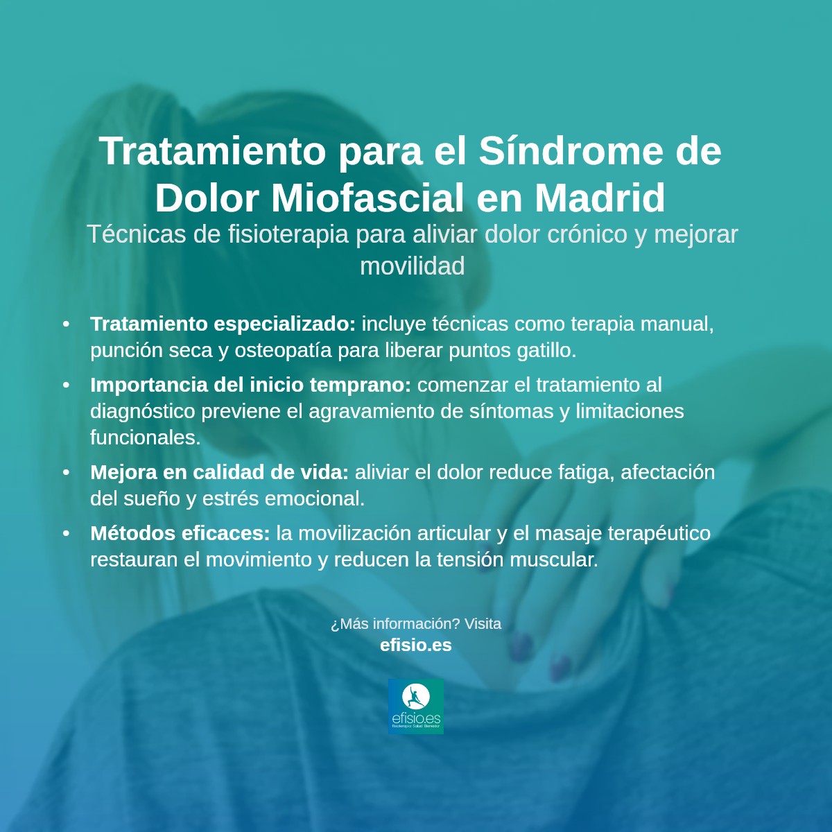 Imagen resumen sobre Síndrome de Dolor Miofascial Generalizado