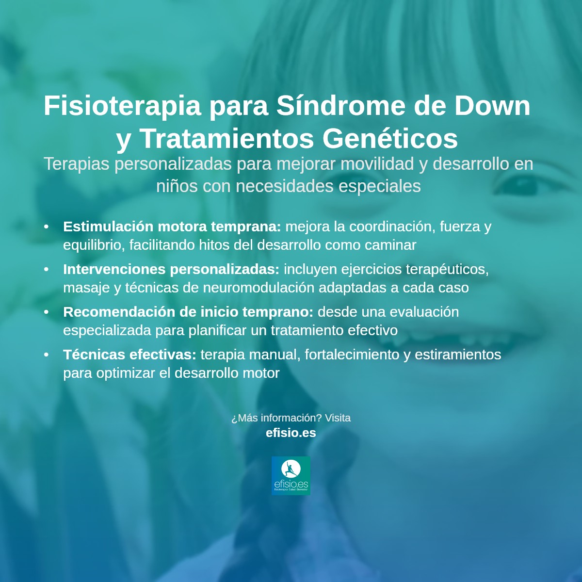 Imagen resumen sobre Síndrome de Down y otras Condiciones Genéticas