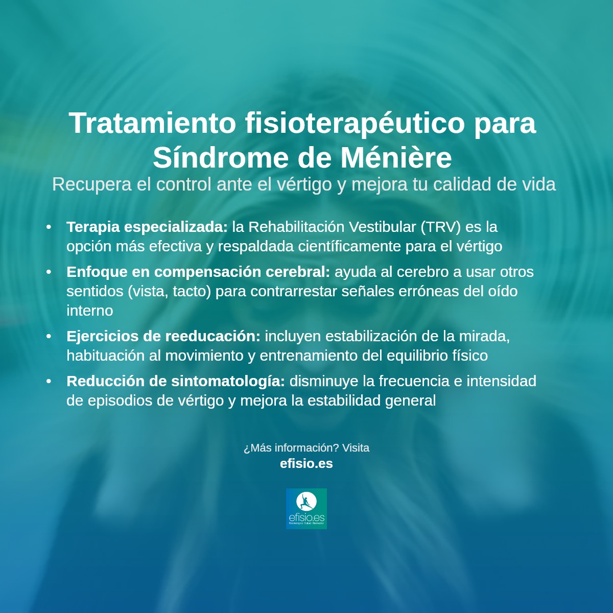 Imagen resumen sobre Síndrome de Ménière