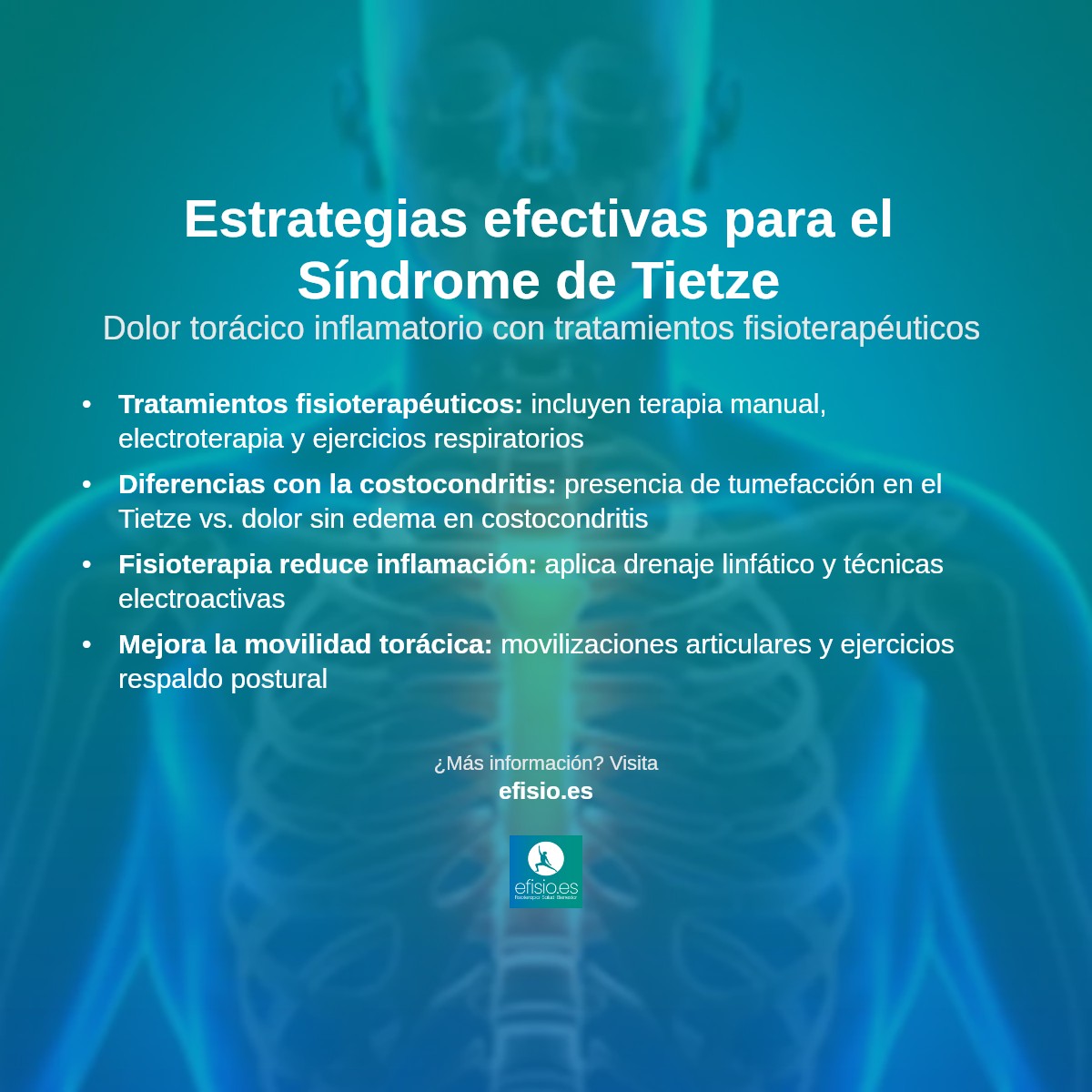 Imagen resumen sobre Síndrome de Tietze