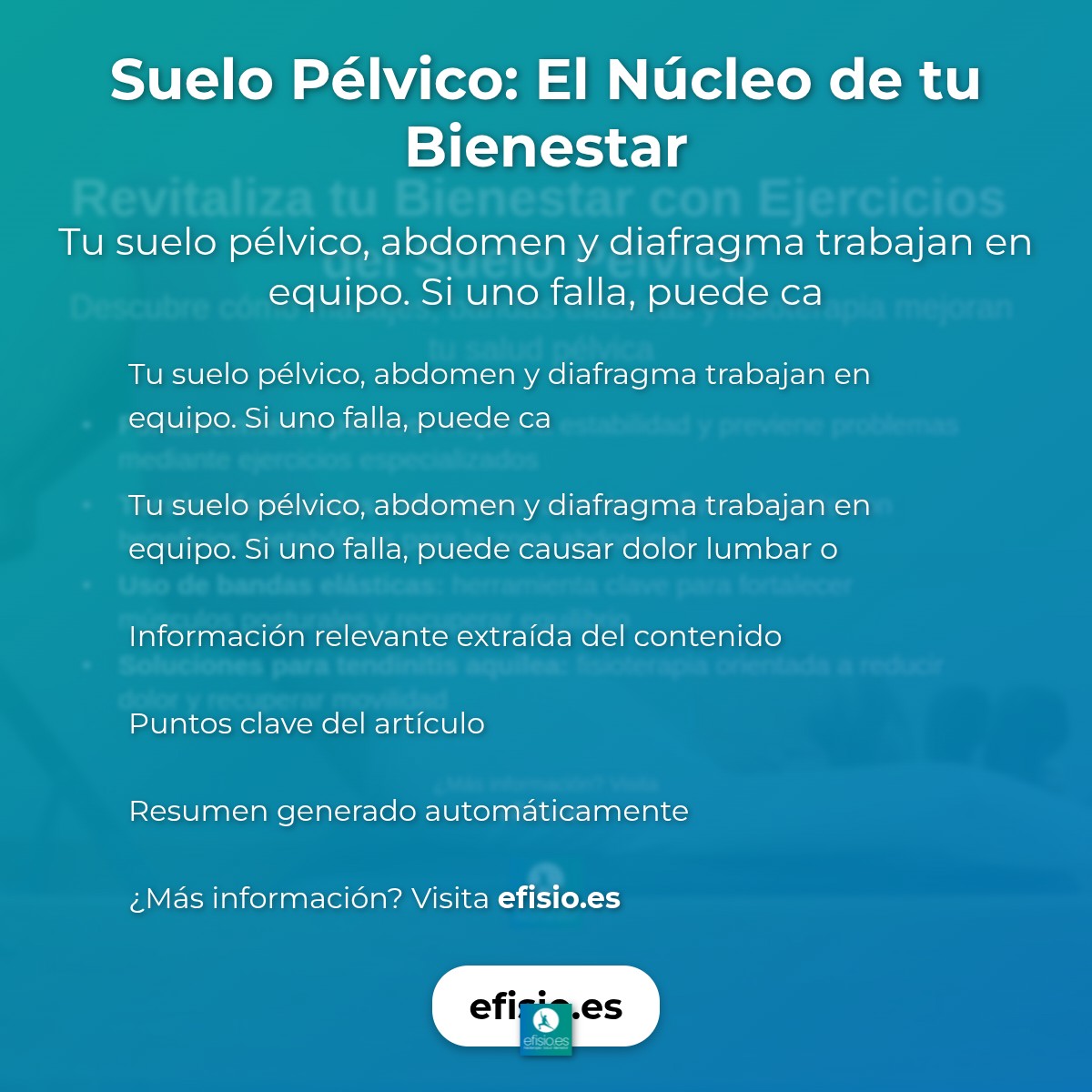 Suelo Pélvico: El Núcleo de tu Bienestar