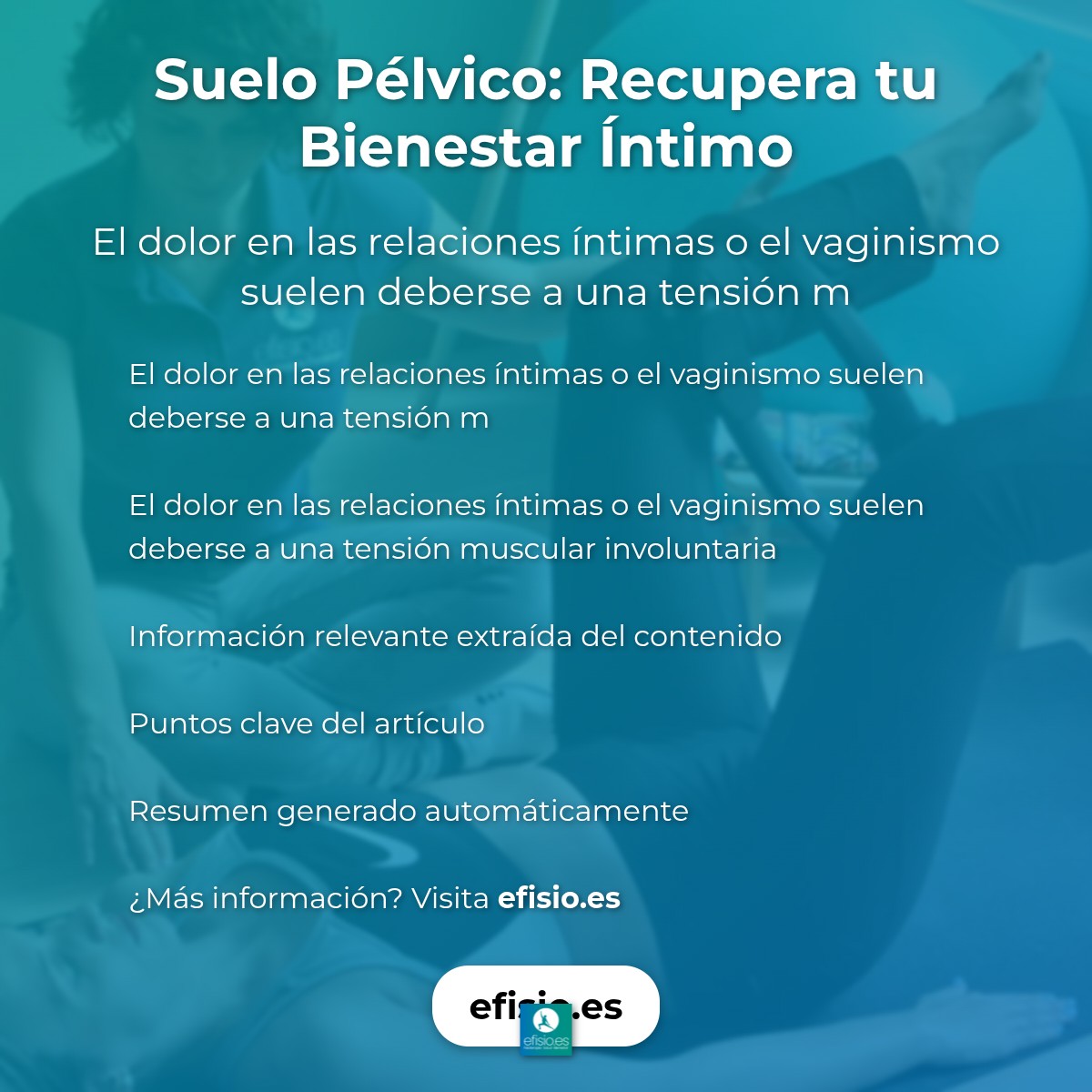 Suelo Pélvico: Recupera tu Bienestar Íntimo