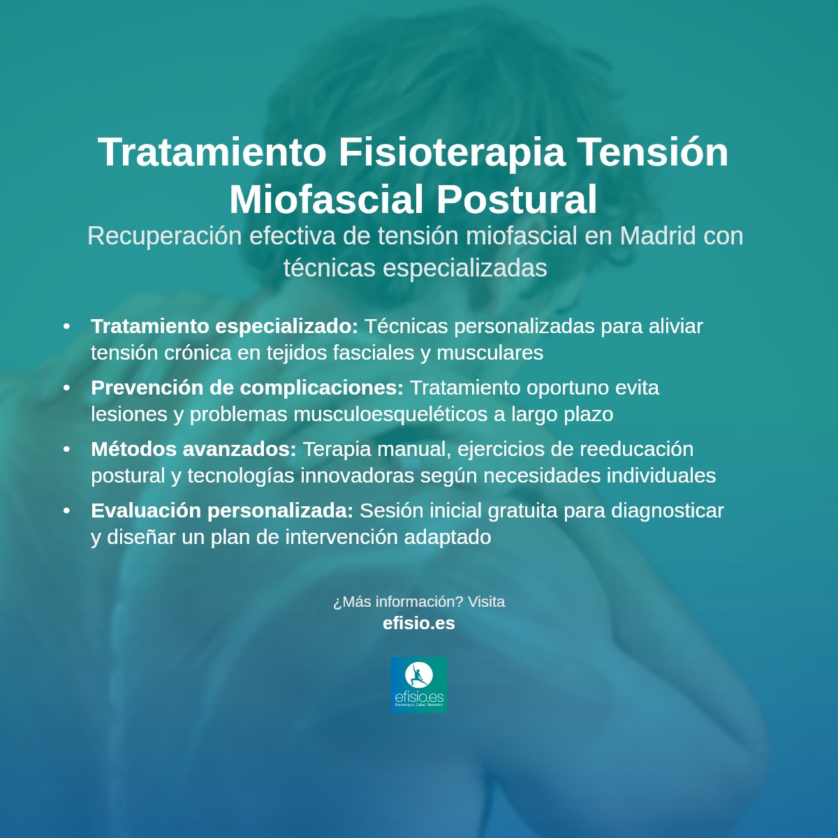 Imagen resumen sobre Tensión Miofascial Postural