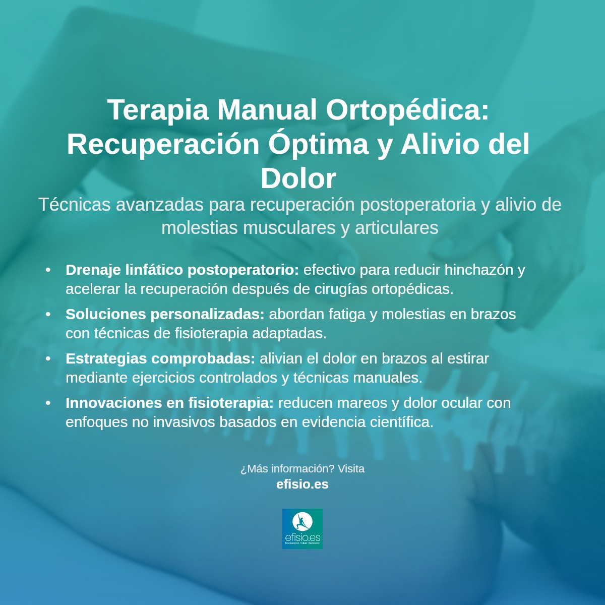 Imagen resumen sobre Terapia Manual Ortopédica