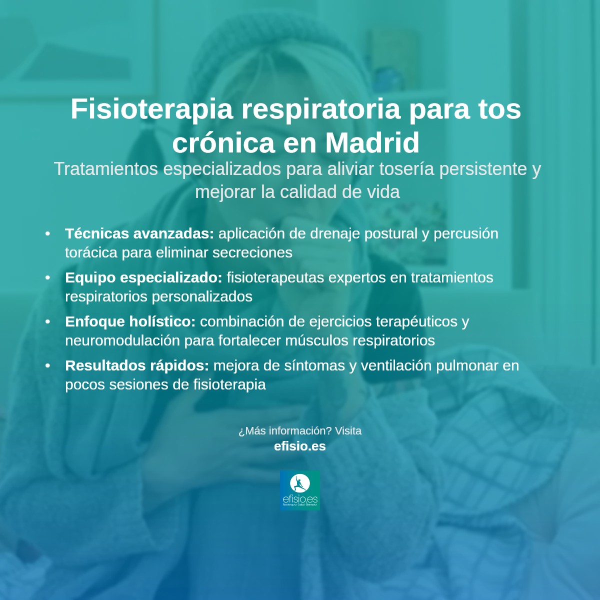 Imagen resumen sobre Tos Crónica o Productiva