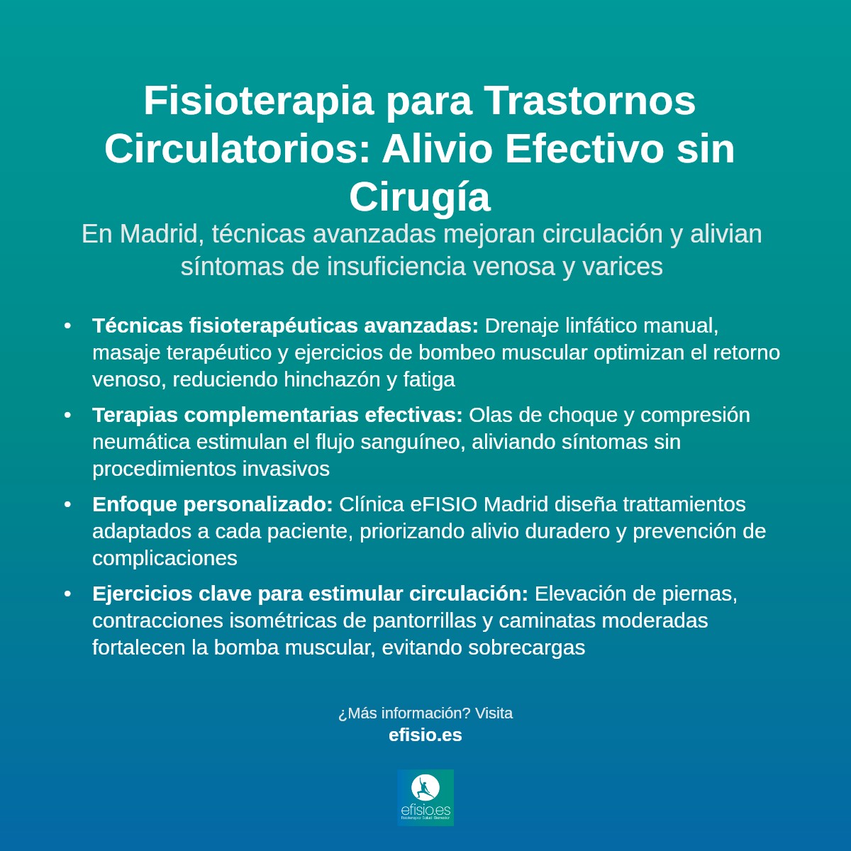 Imagen resumen sobre Trastornos circulatorios