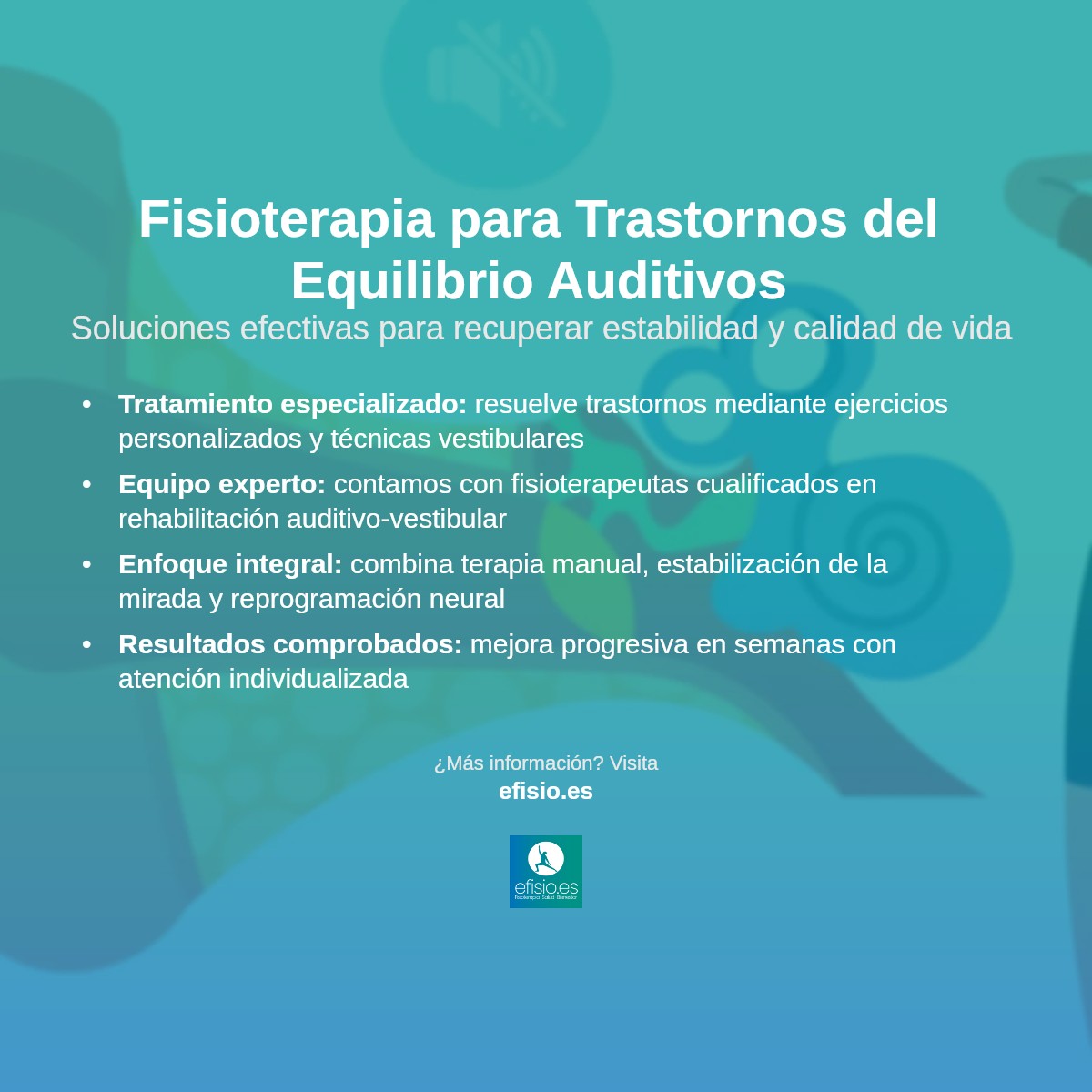 Imagen resumen sobre Trastornos del Equilibrio Relacionados con Problemas Auditivos