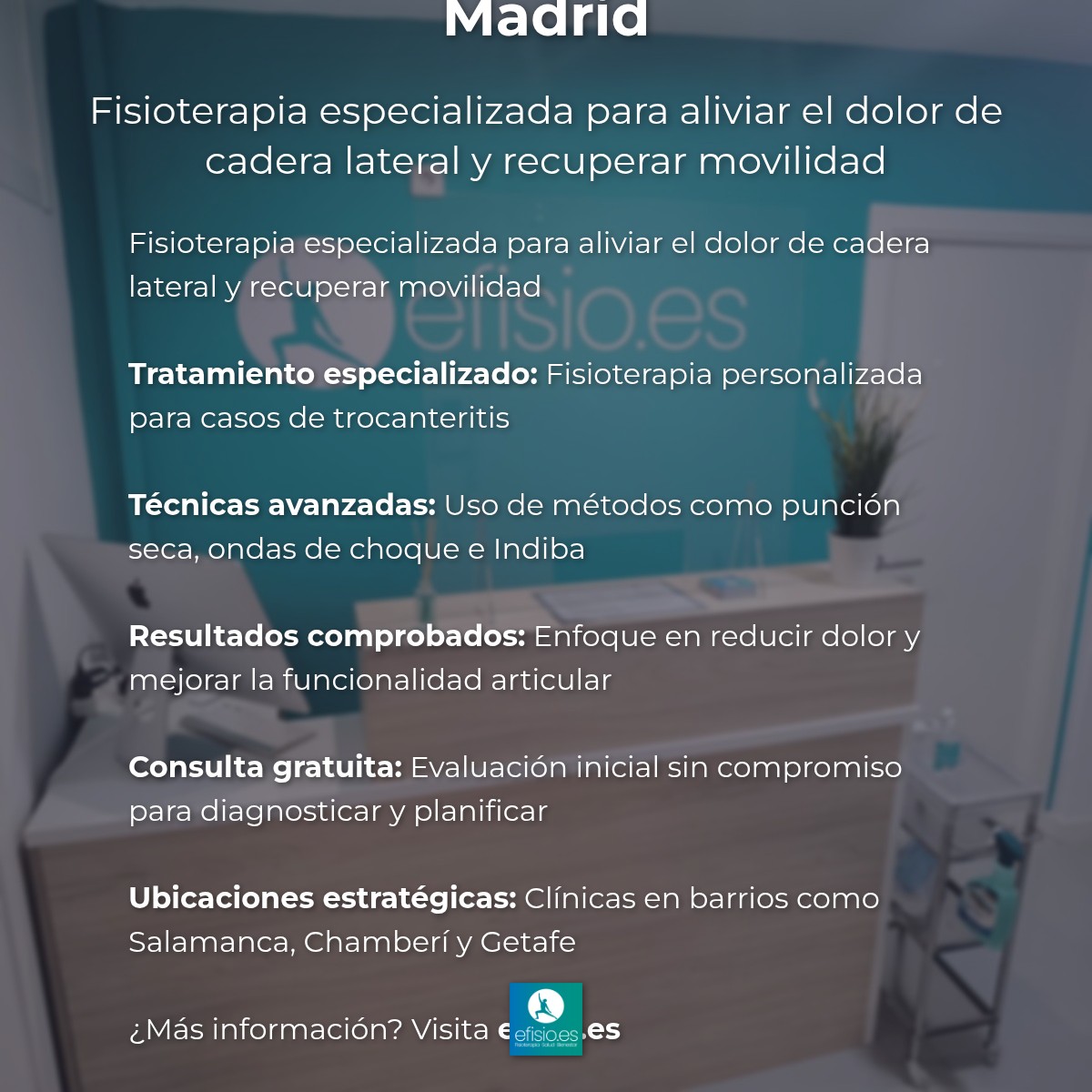 Imagen resumen sobre Trocanteritis