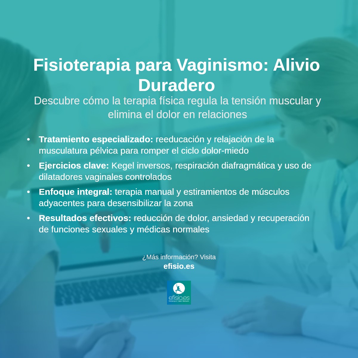 Imagen resumen sobre Vaginismo
