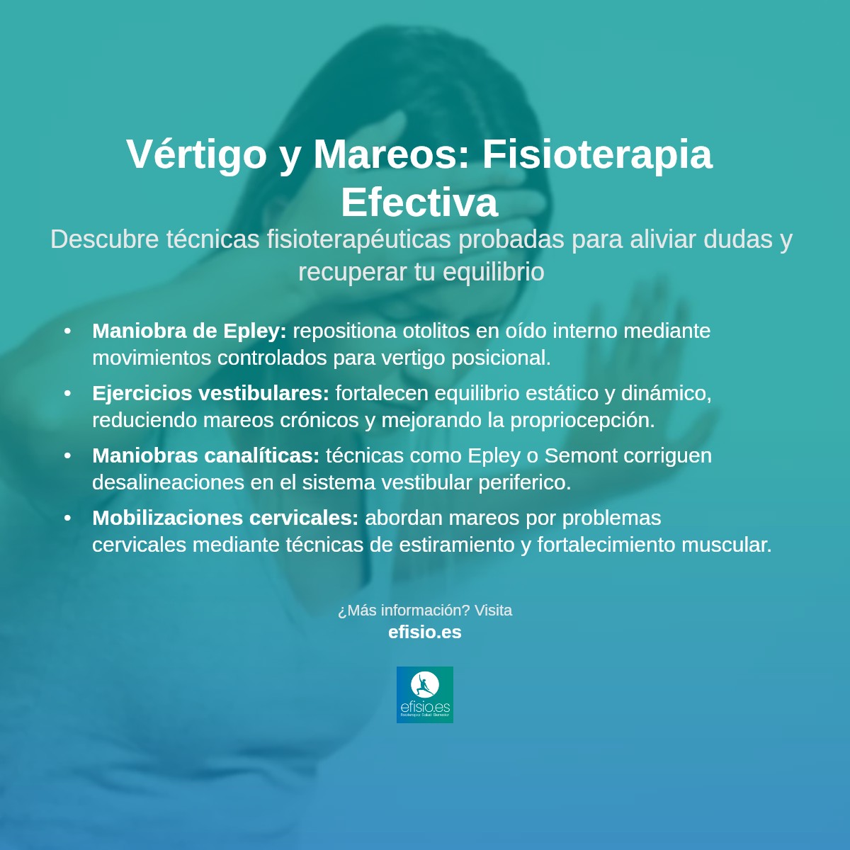 Imagen resumen sobre Vértigo y Mareos