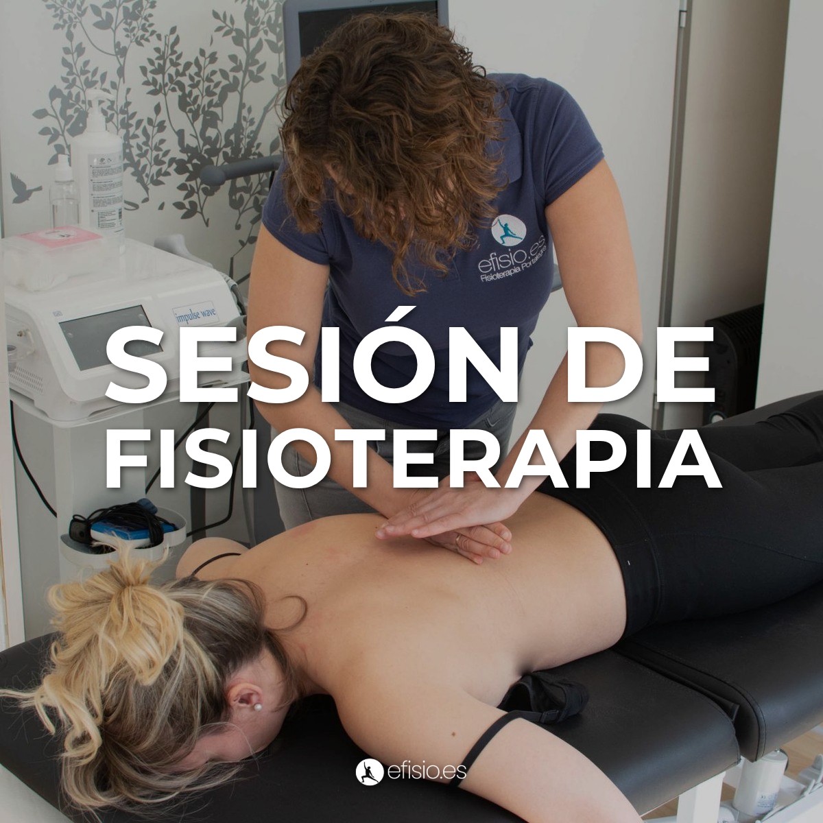 Sesión de Fisioterapia