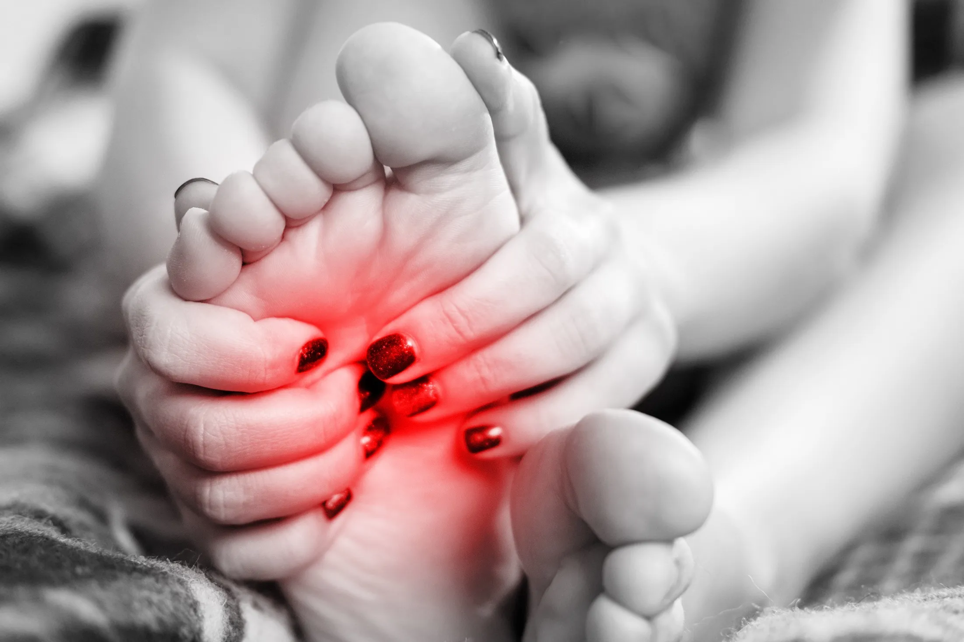dolor en los dedos de los pies al caminar