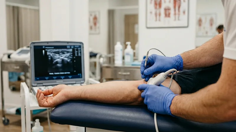 Tratamiento de fisioterapia para epicondilitis lateral en clínica eFISIO Madrid