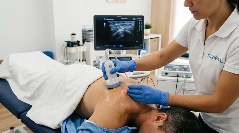 Tratamiento de fisioterapia para manguito rotador en clínica eFISIO Madrid