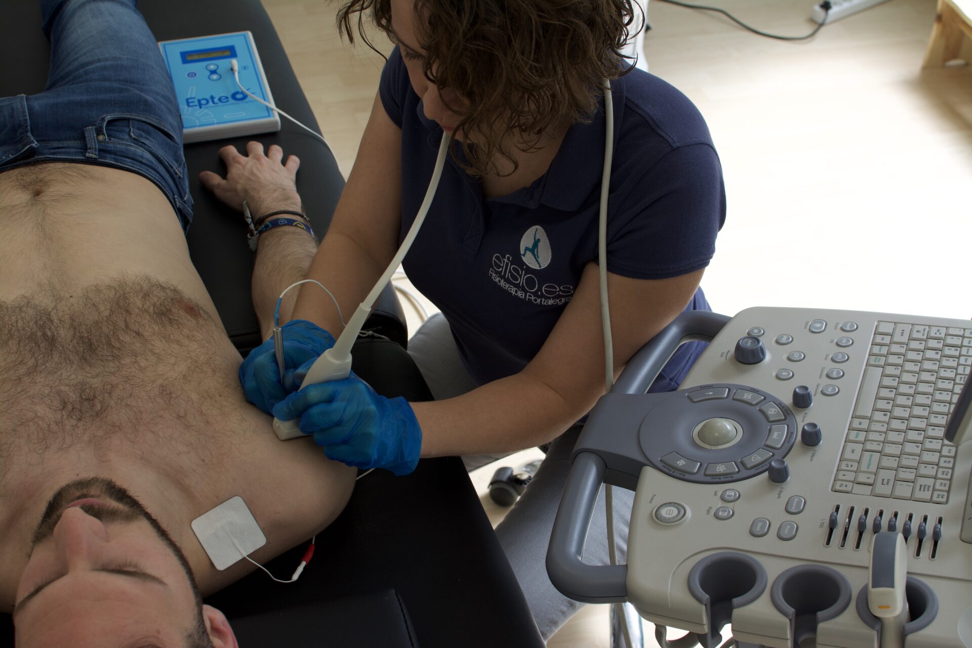 Sesión de Osteopatía