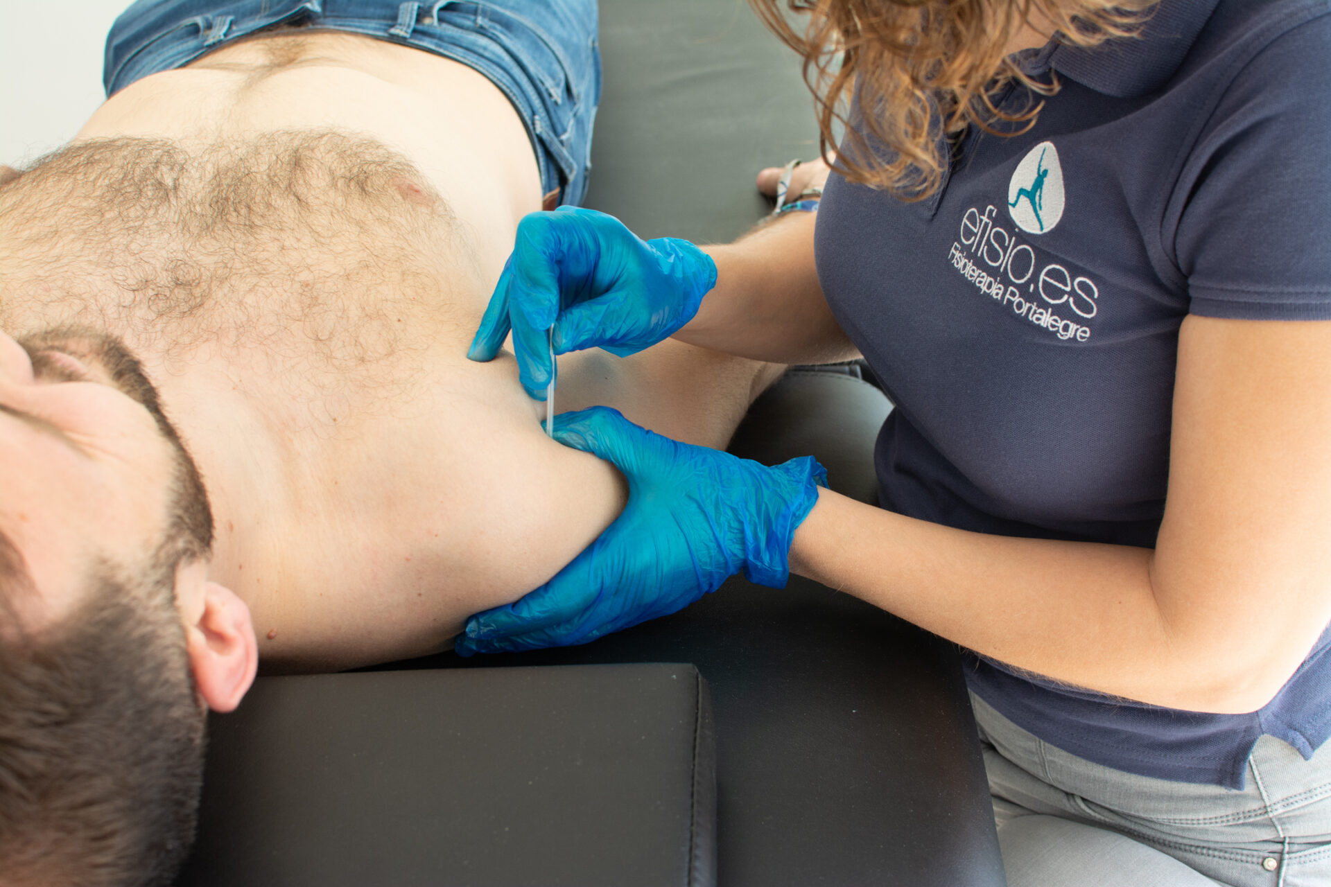 Sesión de Fisioterapia