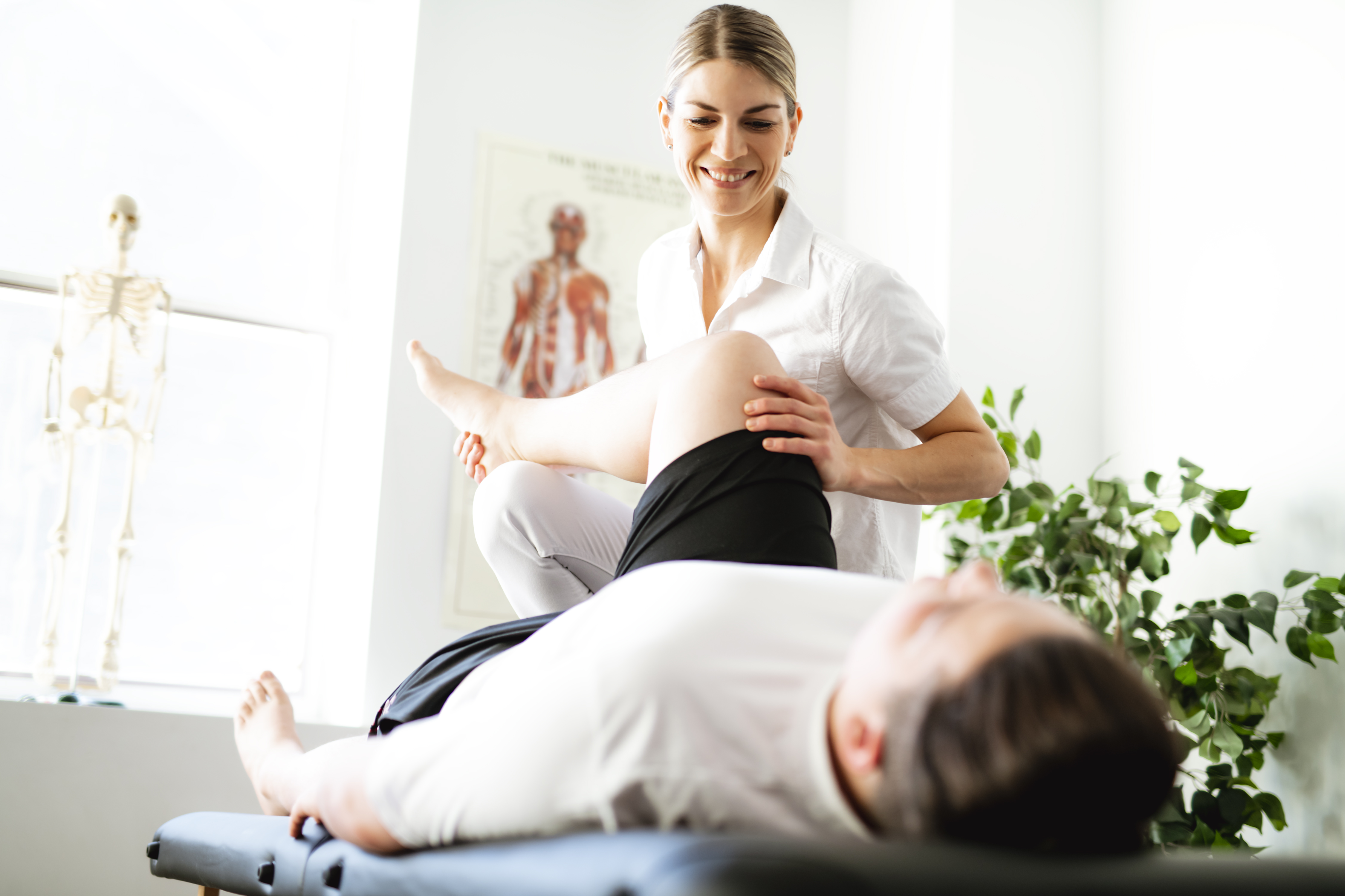 Rotura de ligamento cruzado anterior recuperación sin cirugía: Fisioterapia